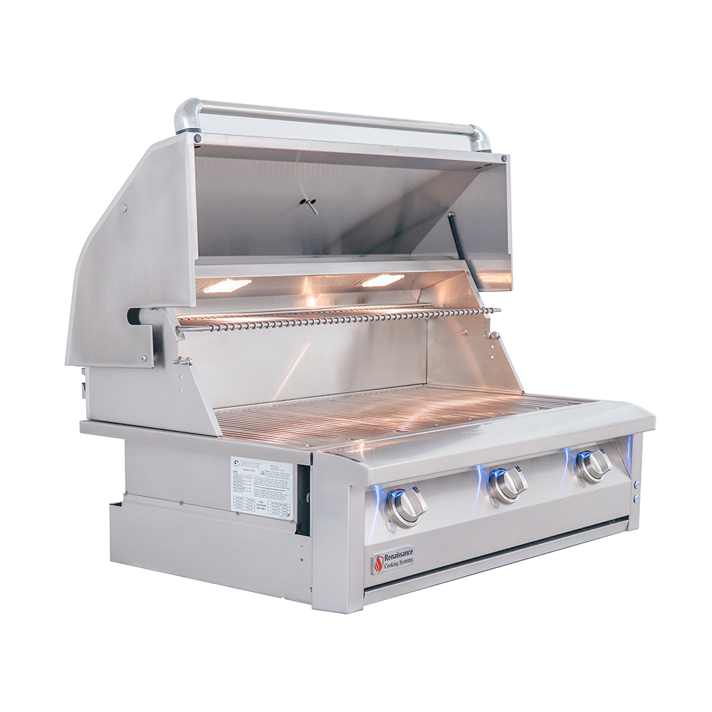 36" ARG Grill on cart-Propane, Model - ARG36 LP CK