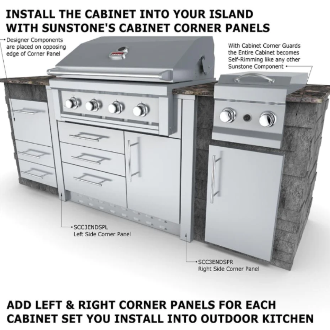 Sunstone 40″ Sunstone Gas Grill Base Cabinet